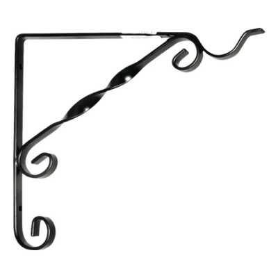 Suport Perete Ghivece Agățătoare Negru foto