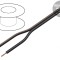 Cablu Difuzor 2x2,5mm2 OFC Negru Neecranat