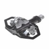 Pedale Wellgo Trail SPD Negre, Aluminiu Forjat, Rulmenti, 80x82mm, 350g