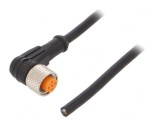 Cablu de Conectare M12, 4 Pini, 5m, Mufă Dreaptă, IP67