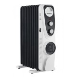 Cumpara ieftin Calorifer electric cu ulei Heinner, 2300 W, 11 elementi, Ventilator turbo, 3 setari de temperatura, Termostat