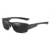 Ochelari de soare rectangulari barbati Techsuit, gri, MM108