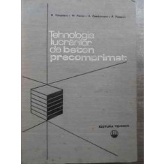 Tehnologia Lucrarilor De Beton Precomprimat - D.viespescu M.platon A.cambureanu P.popescu ,524482