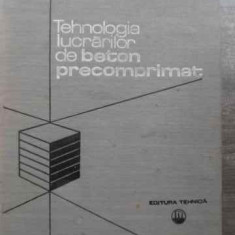 Tehnologia Lucrarilor De Beton Precomprimat - D.viespescu M.platon A.cambureanu P.popescu ,524482