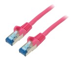 Patch Cord S/FTP Cat 6a 2m RJ45 - Goobay, Ecranat, Power over Ethernet