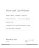 Husa Usams MJ Series iPhone XS Max Transparenta, Apple