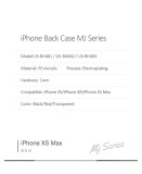 Husa Usams MJ Series iPhone XS Max Transparenta, Apple