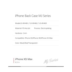 Husa Usams MJ Series iPhone XS Max Transparenta