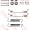 Set accesorii, sabot de frana RENAULT MASTER II caroserie (FD) (1998 - 2010) TRW SFK314