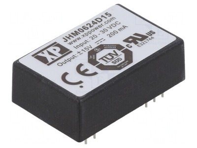 Convertor DC/DC 6W 20-30V la 15V/-15V THT foto