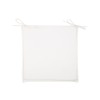 Perna pentru scaun, 38x38 cm, Rezistenta la apa, Alb, Poliester, ATU-085898, Oem