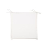 Perna pentru scaun, 38x38 cm, Rezistenta la apa, Alb, Poliester, ATU-085898, Oem