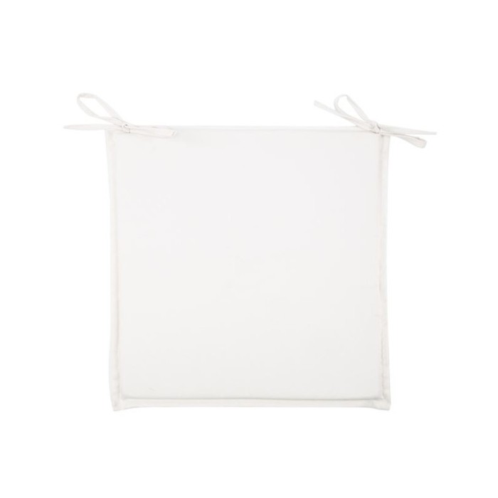Perna pentru scaun, 38x38 cm, Rezistenta la apa, Alb, Poliester, ATU-085898