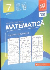 MATEMATICA. ALGEBRA, GEOMETRIE CLASA A VII-A, PARTEA I-ANTON NEGRILA, MARIA NEGRILA-272498