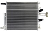 Condensator AC Ram 1500/2500/3500, 2012-2019 Motor 3.0 D/ 3.6 V6, Aluminiu/Aluminiu Brazat, 615 (570)X550x16, Cu Racitor Ulei Cutie De Viteze Integra