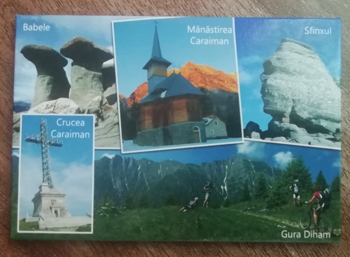 M3 C3 - Magnet frigider - tematica turism - Obiective Bucegi - Romania 52