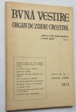 Buna vestire Organ de zidire crestina nr. 1 1972