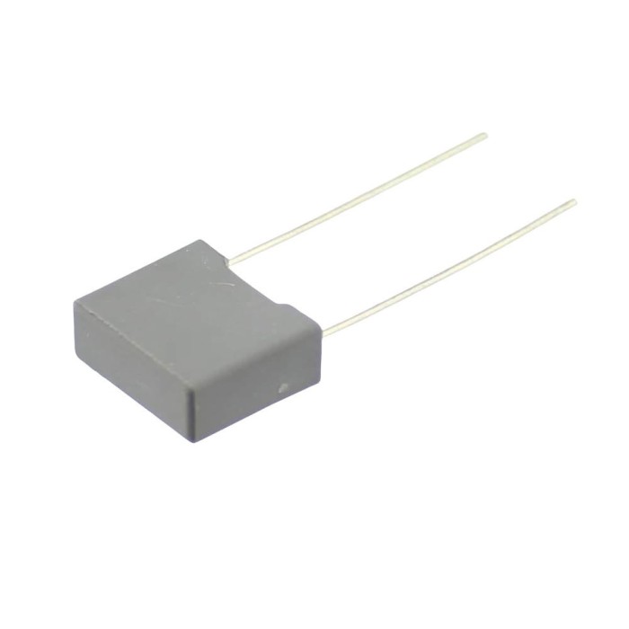 Condensator cu polipropilena, 100pF, 700V AC, 2kV DC - R76UI01004040J