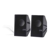 Boxe pentru calculator, 6W, Negre, cu USB, Cablu 1.1m, CMCLASS
