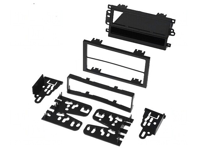 Cadru radio Hummer Suzuki 2 ISO Negru 1999-2003