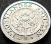 Moneda exotica 1 CENT - ANTILELE OLANDEZE (Caraibe), anul 1992 * cod 978, America Centrala si de Sud, Aluminiu