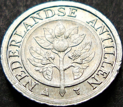 Moneda exotica 1 CENT - ANTILELE OLANDEZE (Caraibe), anul 1992 * cod 978 foto
