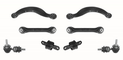 Kit brate suspensie / directie punte spate Mazda 5 (02.2005 - 12.2010) - 8 piese QWP WSS990 foto