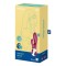 Heated Affair - Vibrator Cu &Icirc;ncălzire și Dublă Stimulare, 20x3.5 cm