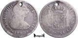 1790 FM, 2 Reales - Carol al IV-lea - Viceregatul Spanie - Imperiul Spaniol, Europa, Argint