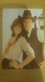 AS 410 - ARTISTI - ACTORI STRAINI - IMAGINE LARRY HAGMAN SI LINDA GRAY, Necirculata, Fotografie