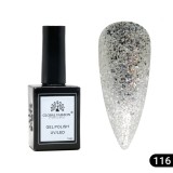 Oja semipermanentă Global Fashion, Gel polish&nbsp;Elite Glow 15&nbsp;ml,&nbsp;116