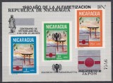 Nicaragua1980-Anul Alfabetizării, Centenarul morții lui Rowland Hill, Expo&bdquo;PHILATOKIO1981&rdquo; - Supratipar&bdquo;1980 ANO DE LA ALFABETIZACI&Oacute;N&rdquo;,Cota75 EURO,MNH