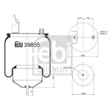 Febi Bilstein Burduf, suspensie pneumatica