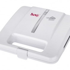 Sandwich-Maker Sero SSM 02, putere 750W, placi teflonate, indicator LED, picioruse anti-alunecare - RESIGILAT