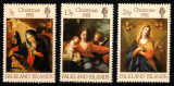 Falkland 1981, Mi #333-335**, Craciun, arta, pictura, MNH! Cota 2,40 &euro;!