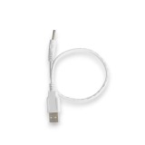 Accesoriu LELO, cablu de &icirc;ncărcare, cu mufă USB, culoare alb