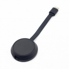 Media player Gonga ChromeCast 2, 2.4G Wireless HDMI Dongle, negru foto