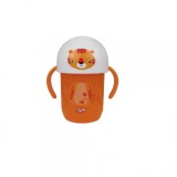 Cumpara ieftin Primii Pasi JP1104 - Cana cu manere, pinguin-tigru-maimuta-pui, anticurgere, 6L+