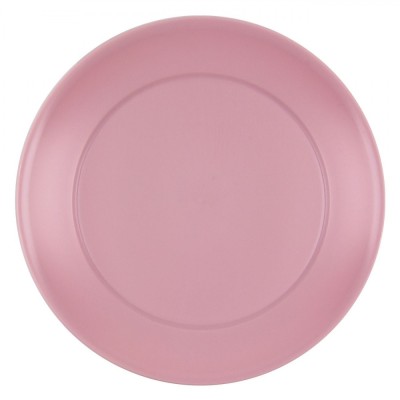 Farfurie Plastic, Powder Pink, Diametru 23cm, &amp;Icirc;nălțime 2cm foto