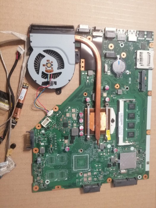 Placa baza Asus X55C f55c f55a X55A X55𝖵 X55VD K55A K55VD x55 60-n00mb1100 (IB)