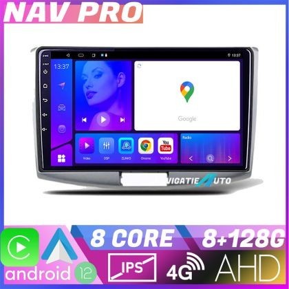 Navigatie VW Passat 2009 2014 KIT 267 EDOTEC-LITE Android Ecran 720P Octa Core 8 128 Carplay CarStore Technology