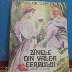 NESTOR URECHIA - ZINELE DIN VALEA CERBULUI - 4 CAPITOLE CU 26 POVESTI, 286 PAG.