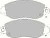 Set placute frana,frana disc FORD TRANSIT caroserie (FA) (2000 - 2006) KRIEGER 0950006325