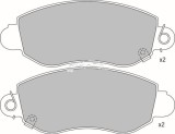 Set placute frana,frana disc FORD TRANSIT bus (FD, FB, FS, FZ, FC) (2000 - 2006) KRIEGER 0950006325