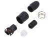 Conector circular HR30 push-pull 2A aurit 6 pini lipire