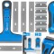 Set raclete multifunctionale pentru curatarea sticlei, 12 elemente, Geko G66061