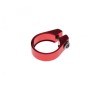 Colier tija sa, prindere surub, 31.8mm, culoare rosu, din aluminiu Cod:AWR0278R