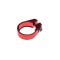 Colier tija sa, prindere surub, 31.8mm, culoare rosu, din aluminiu Cod:AWR0278R