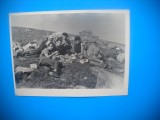 HOPCT 450 P GRUP GEOLOGI LA MASA BORASCU JUD GORJ 1960 -FOTOGRAFIE VECHE TIP CP