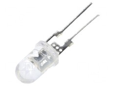 LED 5mm albastru 14400-18000mcd 40? convex - iluminare eficienta foto